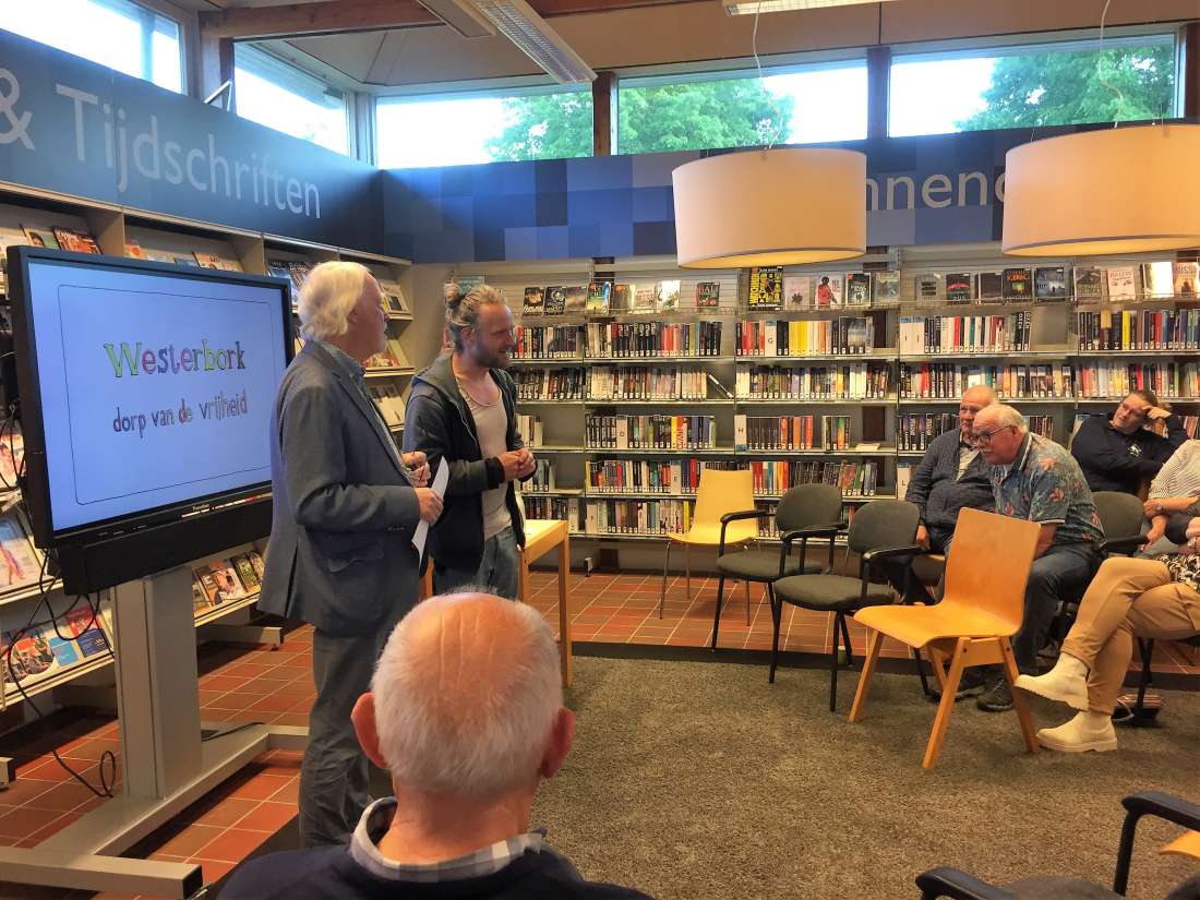 ’Garder en Vie’ presentatie met Geert Woldman en Rudy Simon.