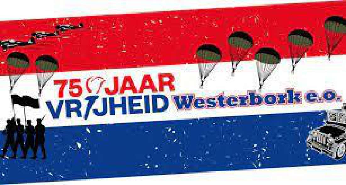 Logo 75 Jaar Vrijheid Westerbork